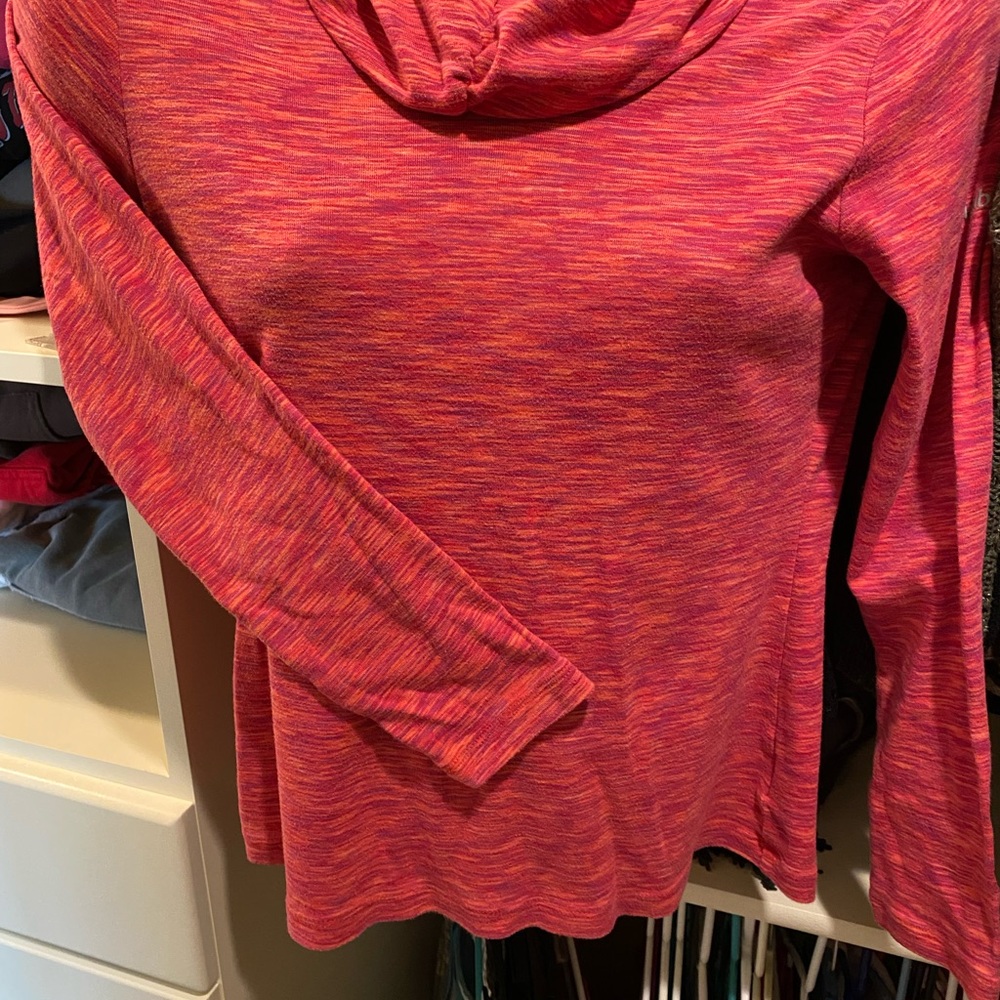 Women's Pink Heathered Top
